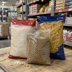 Arroz, fideos y legumbres